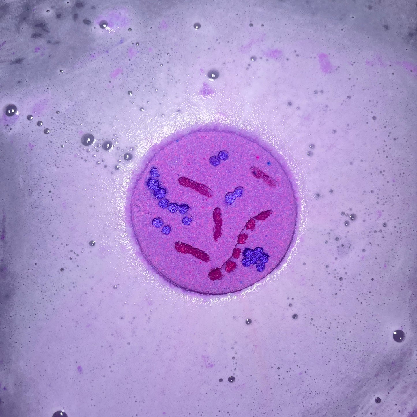 Gram Stain Bath Bomb