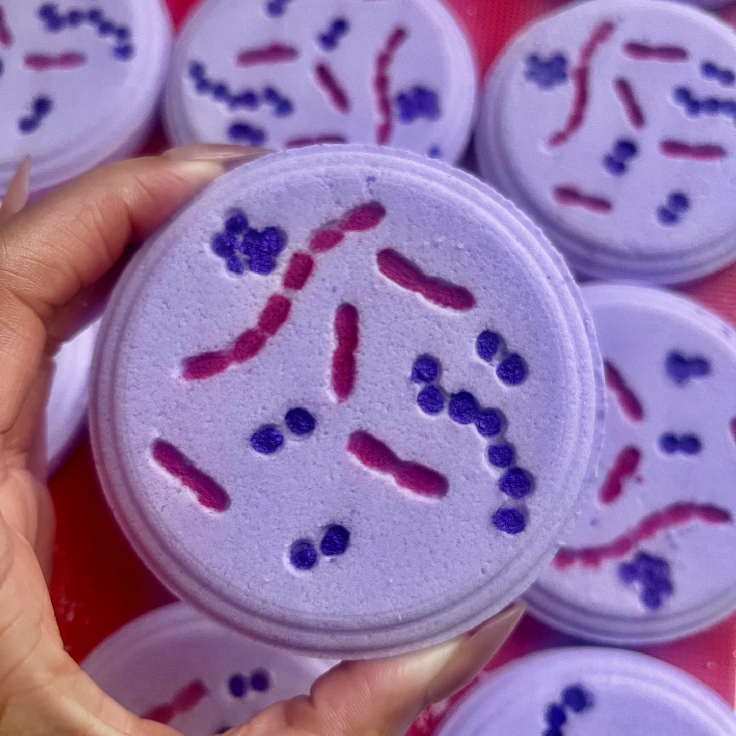 Gram Stain Bath Bomb - Microjaislab